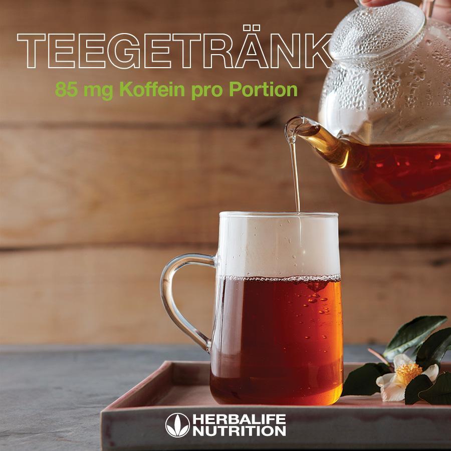 HERBALIFE - koffeinhaltiges Instant-Kräutergetränk mit Tee-Extrakten