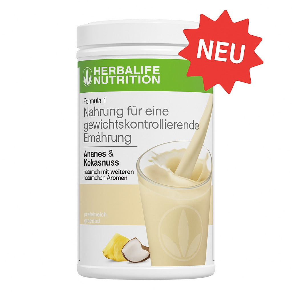 Formula 1 Shake Ananas & Kokosnuss 550g