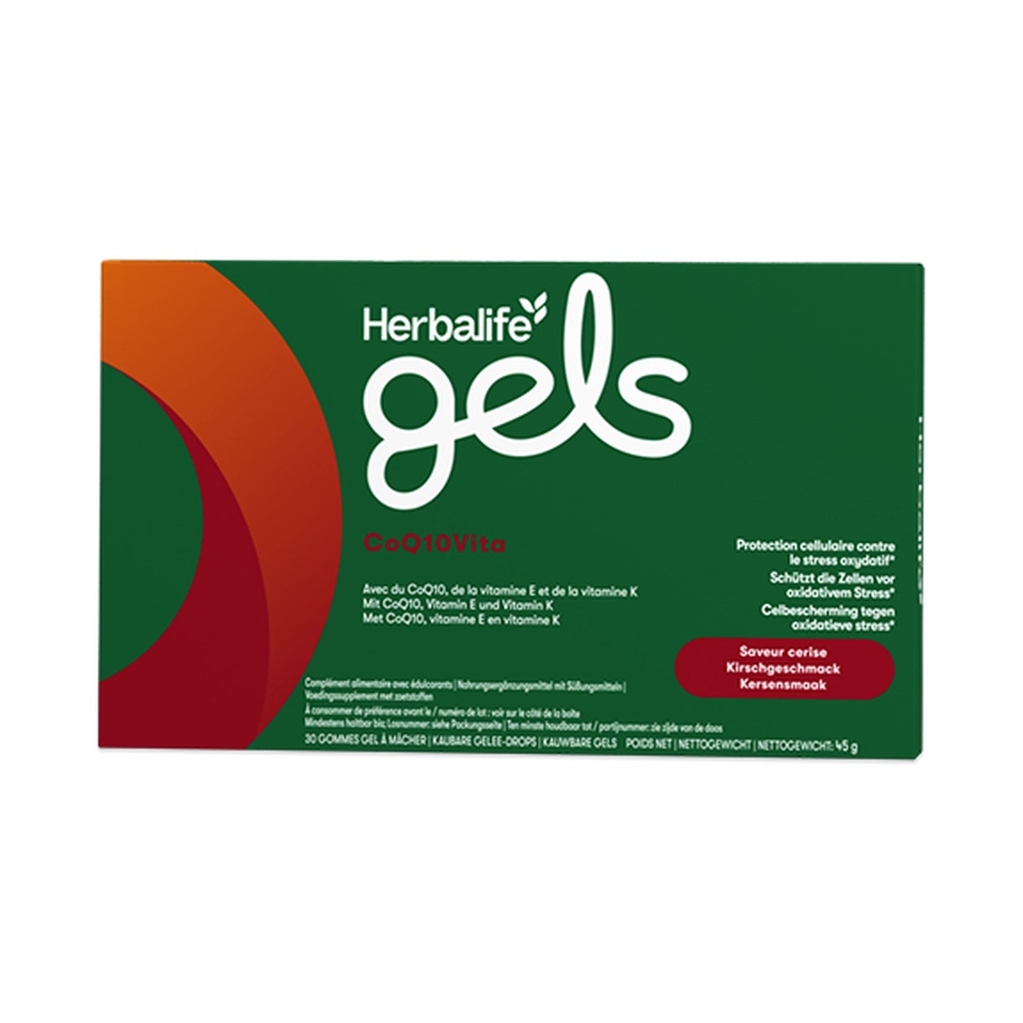 CoQ10Vita Gels Kirsche – 30 Stück