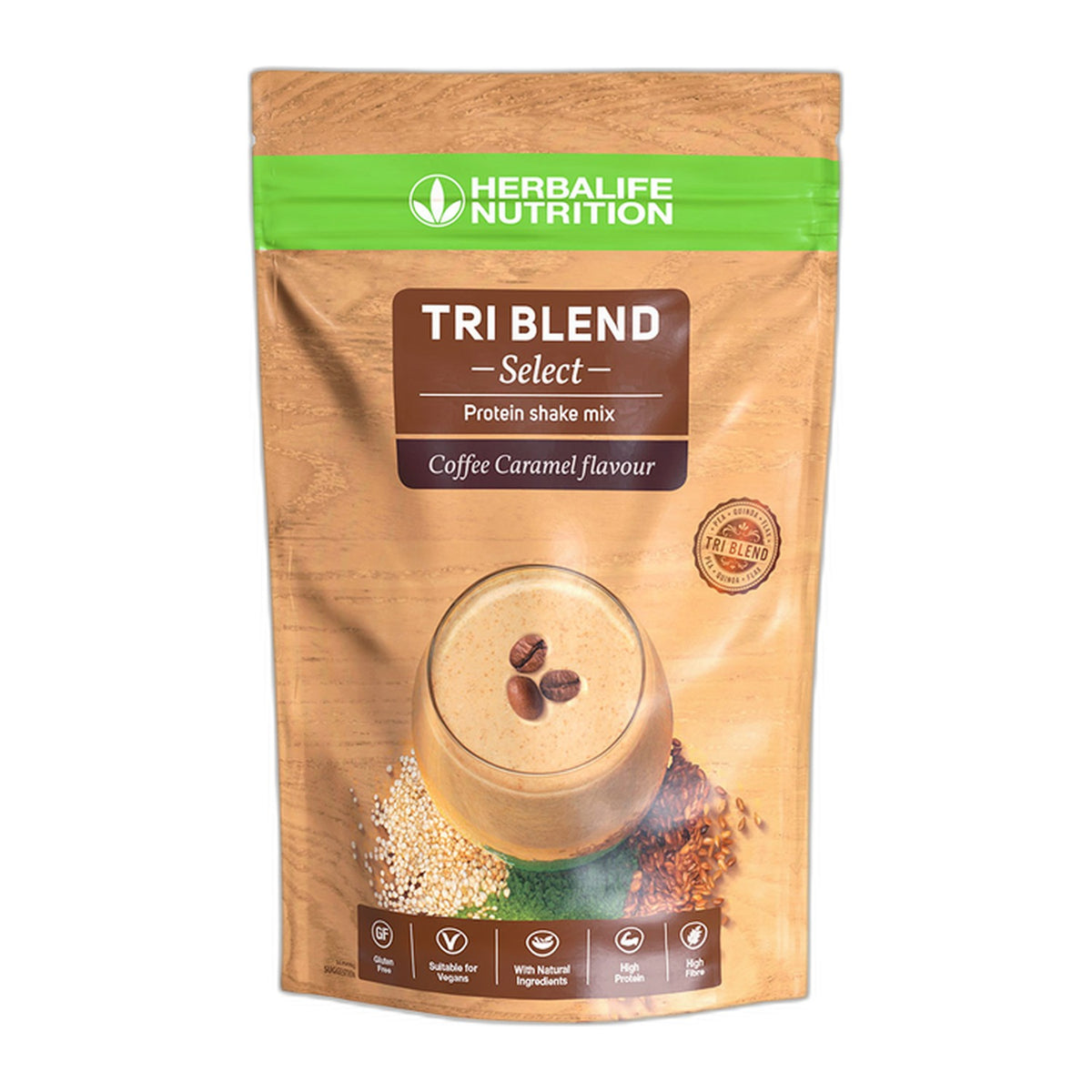 Tri-Blend Select Protein-Getränkemix 600g — Coffee-Caramel