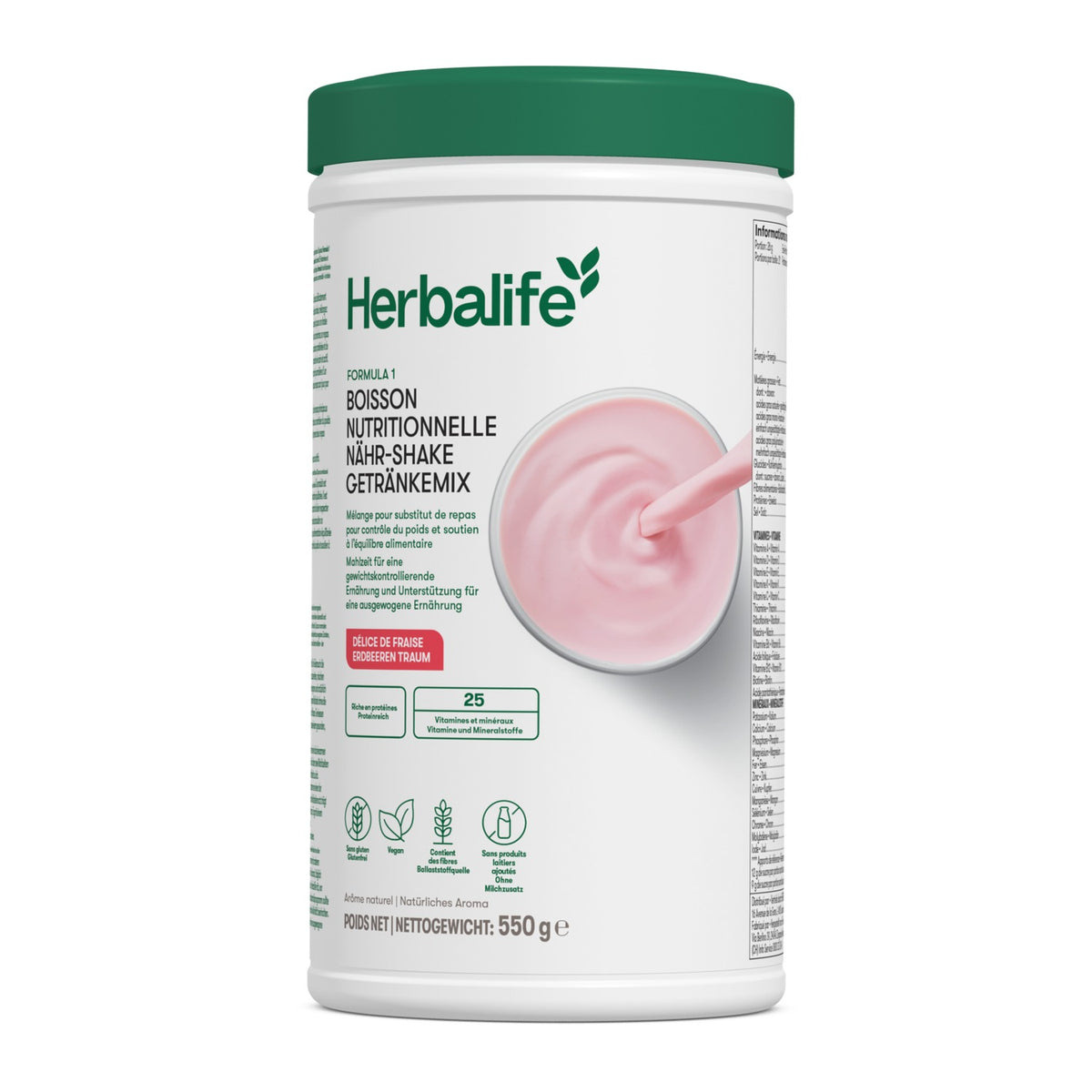 Formula 1 Shake 550g — Erdbeeren-Traum